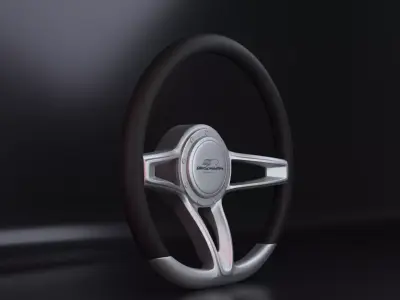 Billet Specialties Steering Wheel 3D model