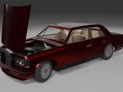 Rolls Royce silver spirit II Free 3D model