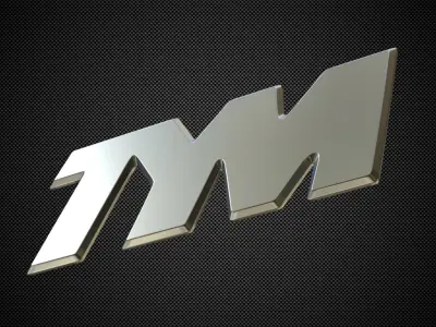 tym logo 3D model