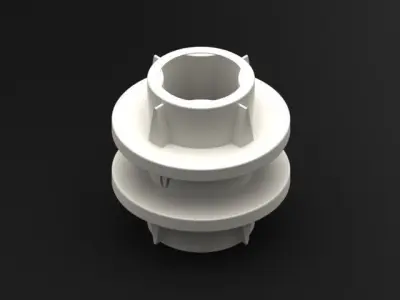6539 Lego Technic Driving Ring Free 3D model