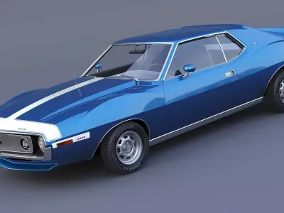 1971 AMC Javelin 3D model