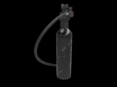 diving tank 3D model