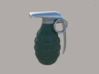 grenades grenade Low-poly 3D model