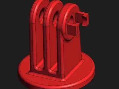 ADAPTER GOPRO Free 3D model