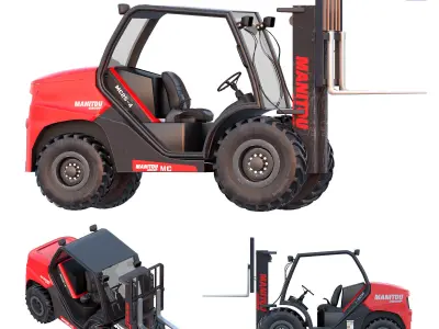 manitou mc25-4 3D model