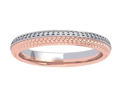 Engagement Ring 3D print model 62