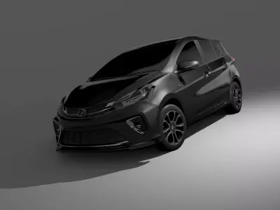 Perodua Myvi D20N 2018 3D model