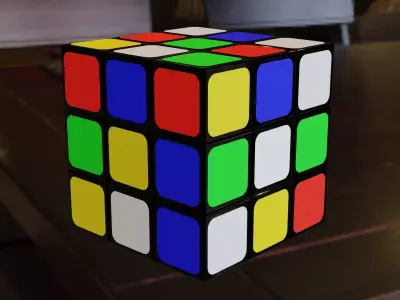 A Rubic Cube 3D  3D model