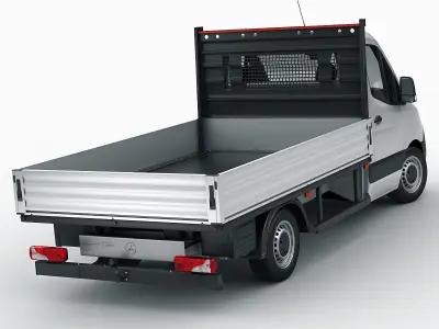 Mercedes Sprinter 2018 pickup 3D model
