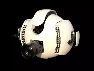 Sci-Fi Drone 3D model order
