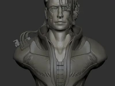 CyberPank Style 3D model
