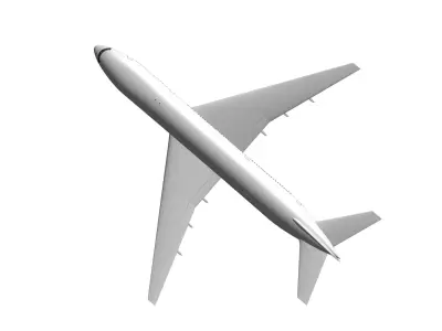 Boeing 777 3D model