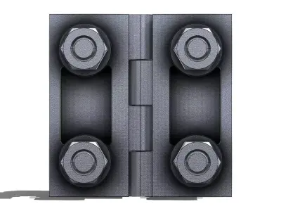 Dobradica Zamak Tasco 91473 Hinge 3D model