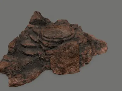 Ladder Ruin Low-poly 3D model buy