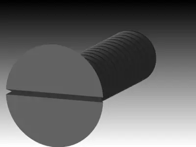 Screw Free 3D model by surajmal-1 from CGTrader