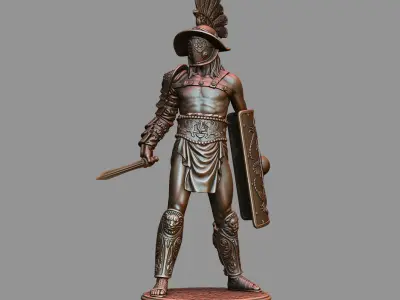 Roman Gladiator 3D print model