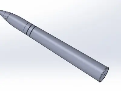 Bofors 40mm Ammunition Can 3D model
