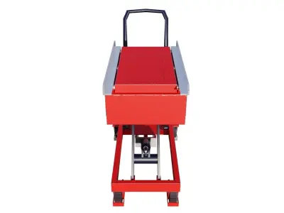 Lowpoly hydraulic truck Low-poly 3D model