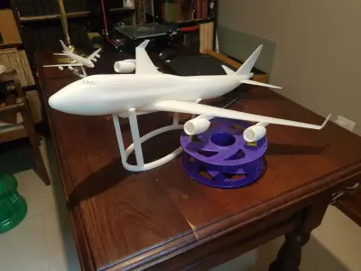 JUMBO lufthansa boeing 3D print model