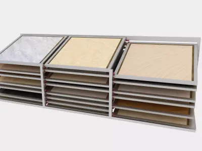 Tiles Rack 3D model