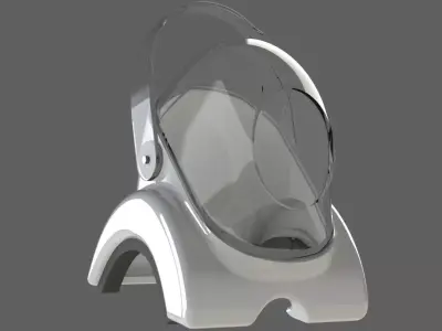 Diving Helmet 3D model by Swami-G