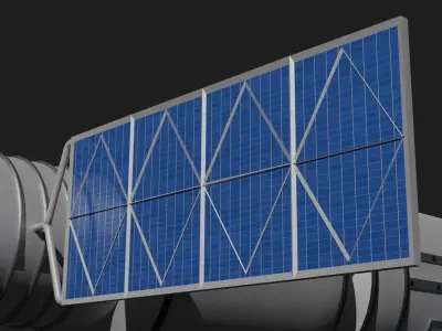 Satellite Spacecraft 3D model