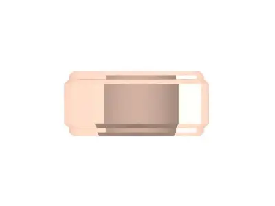 Wedding band 3D print model 16