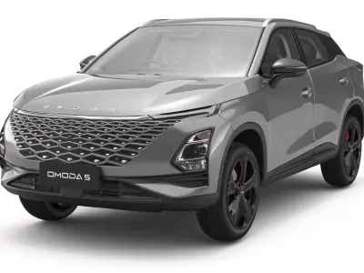 2026 Chery Omoda 5 with Interior Right Hand Drive 3D model
