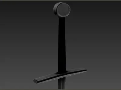 Medieval weapons  Low-poly 3D model purchase
