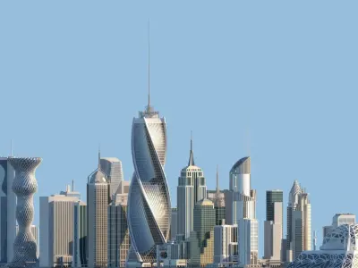 High Definition City 3D model