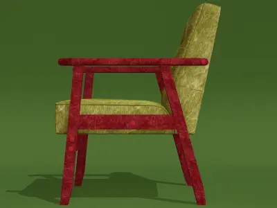 sofa chair 3D model get