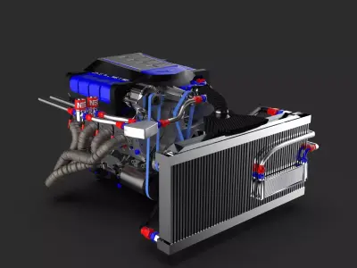 LS9 ZR1 nitro 3D model