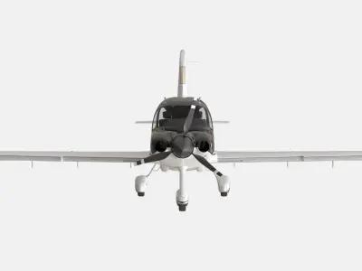 Aircraft Propeller V2 Low-poly 3D model