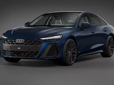 2026 Audi A6 Sedan 3D model
