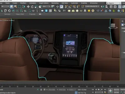 Dodge Ram 2019 - Limited Edition 3D model