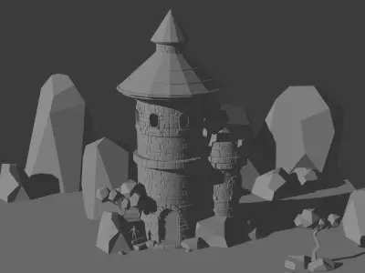 Building Free 3D model get