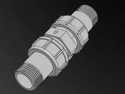 ProMinent DN15 Injection valve 3D model