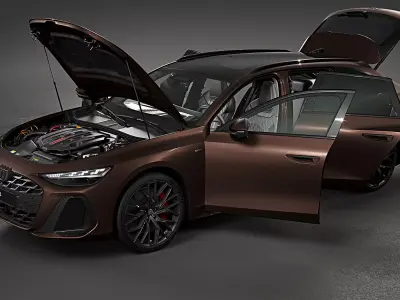 2026 Audi A6 Avant 3D model