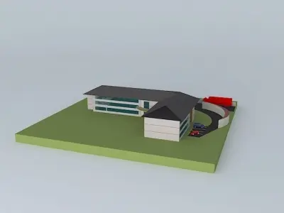 SketchyPhysics Car  Free 3D model