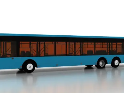 Bus Bogdan A80110 3D model