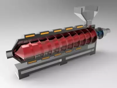 Extrusion Machine 3D model
