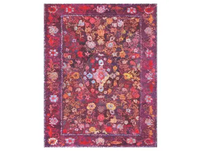 Gertrudis Medallion Rug  Free 3D model
