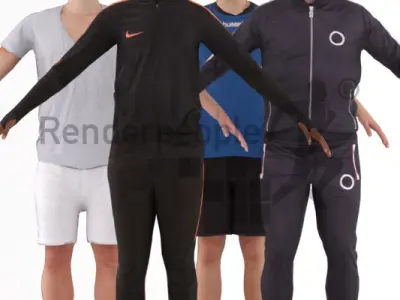 Bundle Sports Rigged 002