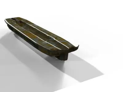 Raft wood 3D model