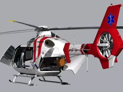 doctor heli JAPAN 3D model