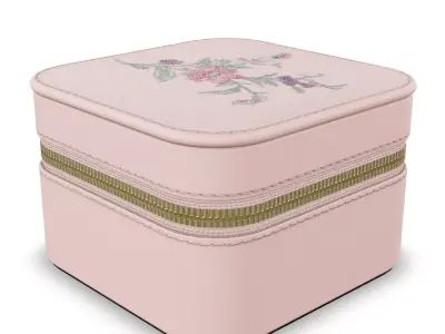 Jewelry Case 3 Low-poly 3D model