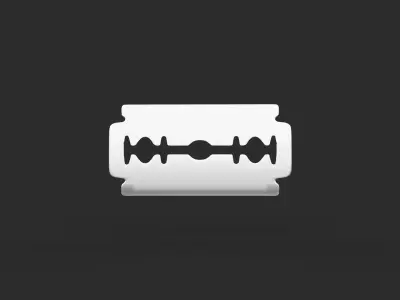 Razor Blade Free 3D model