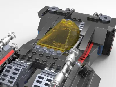 THE ULTIMATE BATMOBILE 3D model