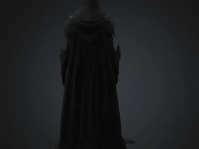 Nameless warrior 3D print model by batmanbora