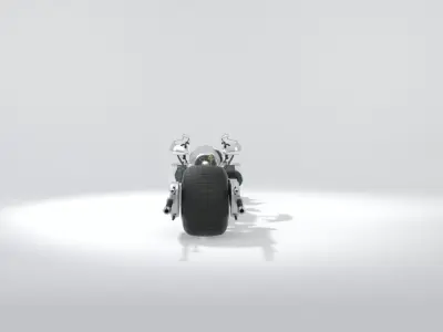batpod motocycle 3D model